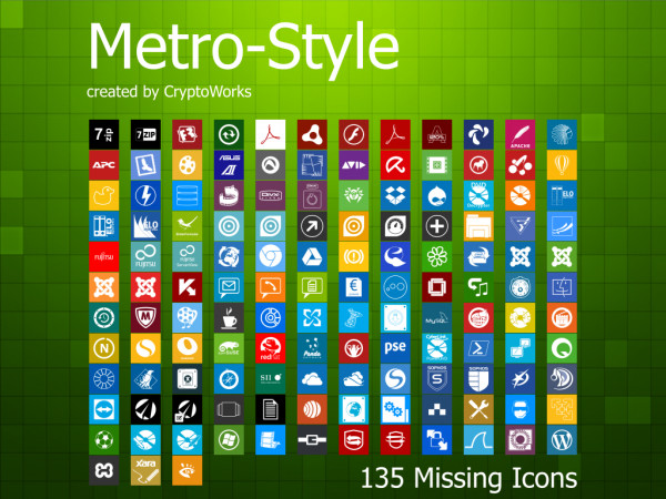 8. windows 8 icons