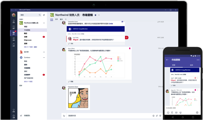 microsoft teams 桌面分析