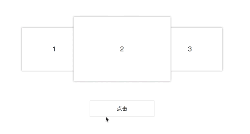 全选三张图片 ,右键转换成动态面板; 点击动态面板 ,双击 