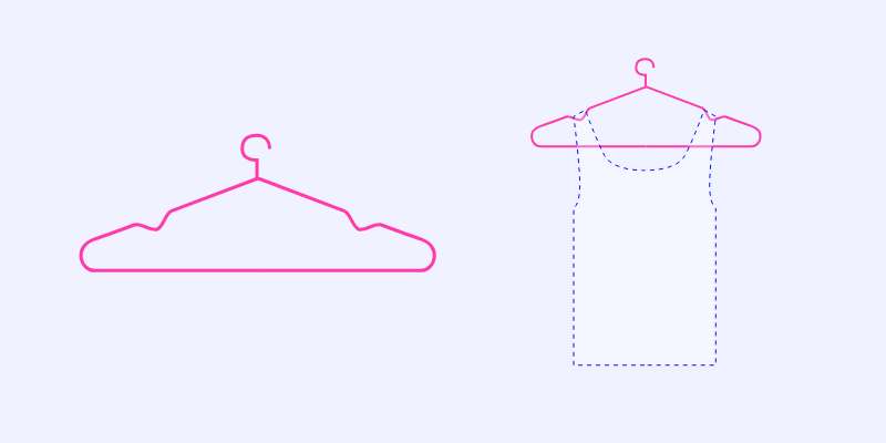 Design thinking triggered by a hanger: the contingency of design