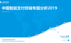 2019中国智能支付终端专题分析