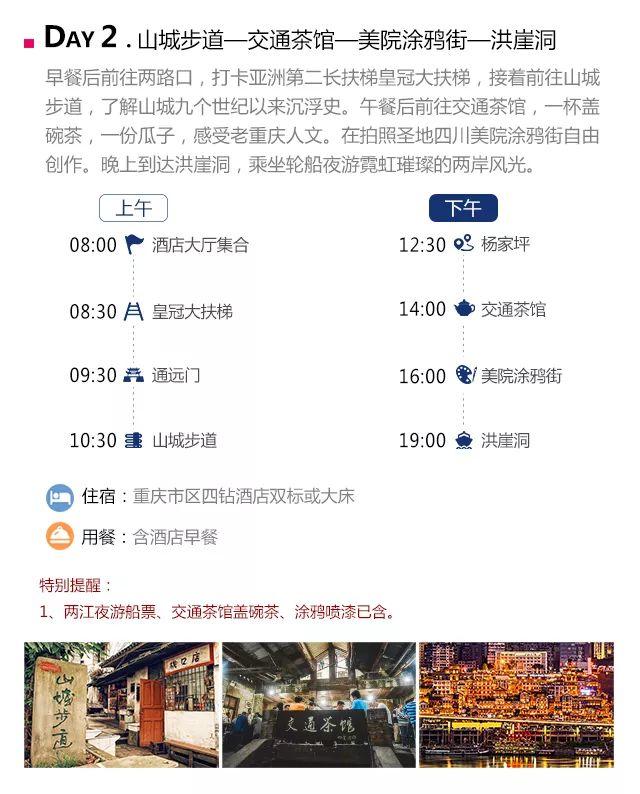 【72城】六天五晚全景重庆 【72城】六天五晚全景重庆
