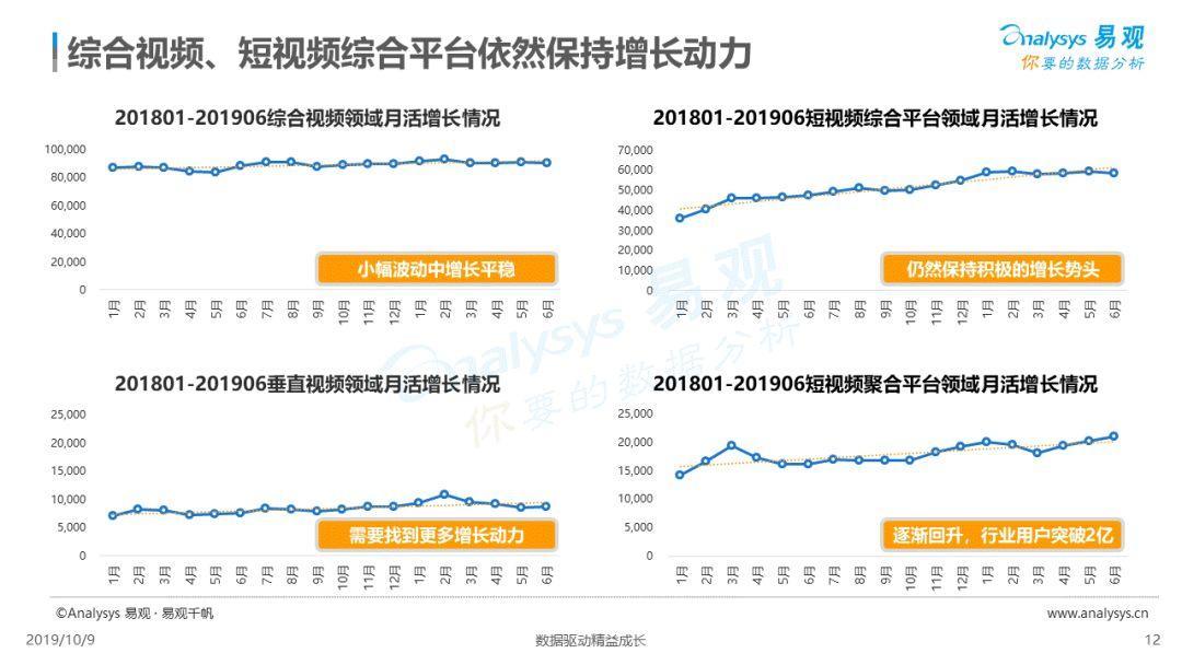 2019中国网络视频市场年度分析