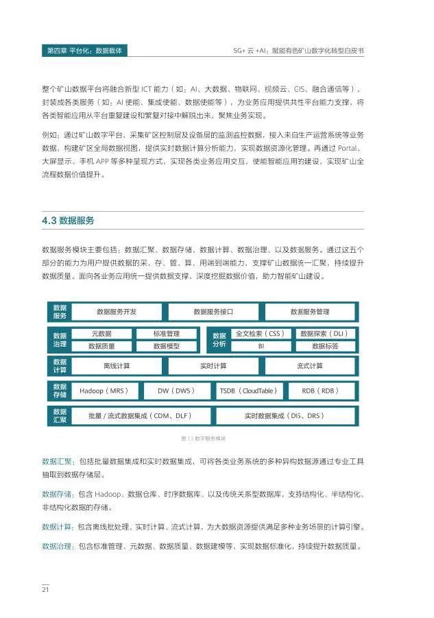 5G+云+AI赋能有色矿山数字化转型 5G+云+AI赋能有色矿山数字化转型