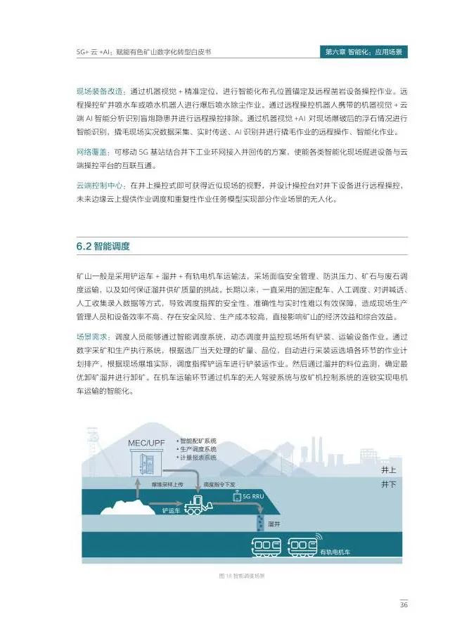 5G+云+AI赋能有色矿山数字化转型 5G+云+AI赋能有色矿山数字化转型