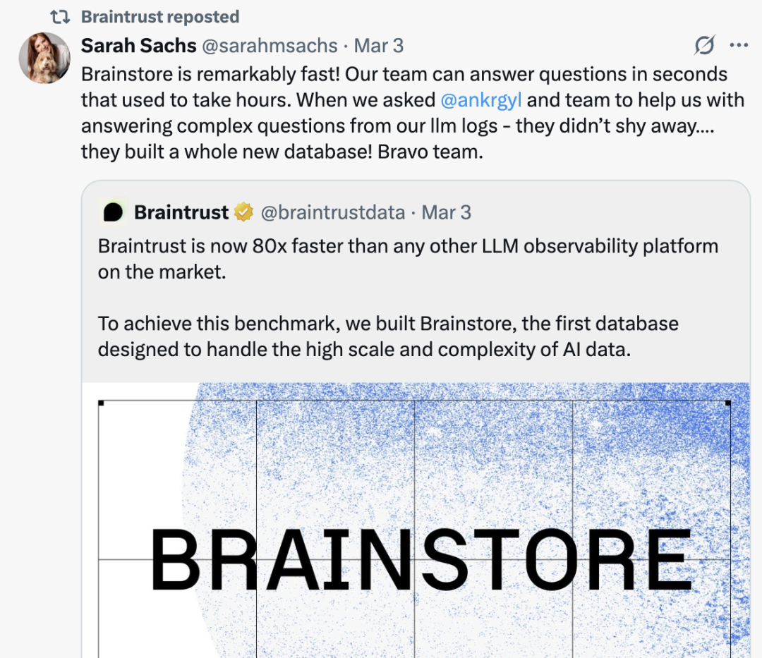 Notion、Stripe 都在用的 Agent 监控,Braintrust 会是 AI-native 的 Datadog 吗?