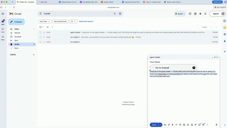 OpenAI 推出浏览器:“让位吧,Chrome”