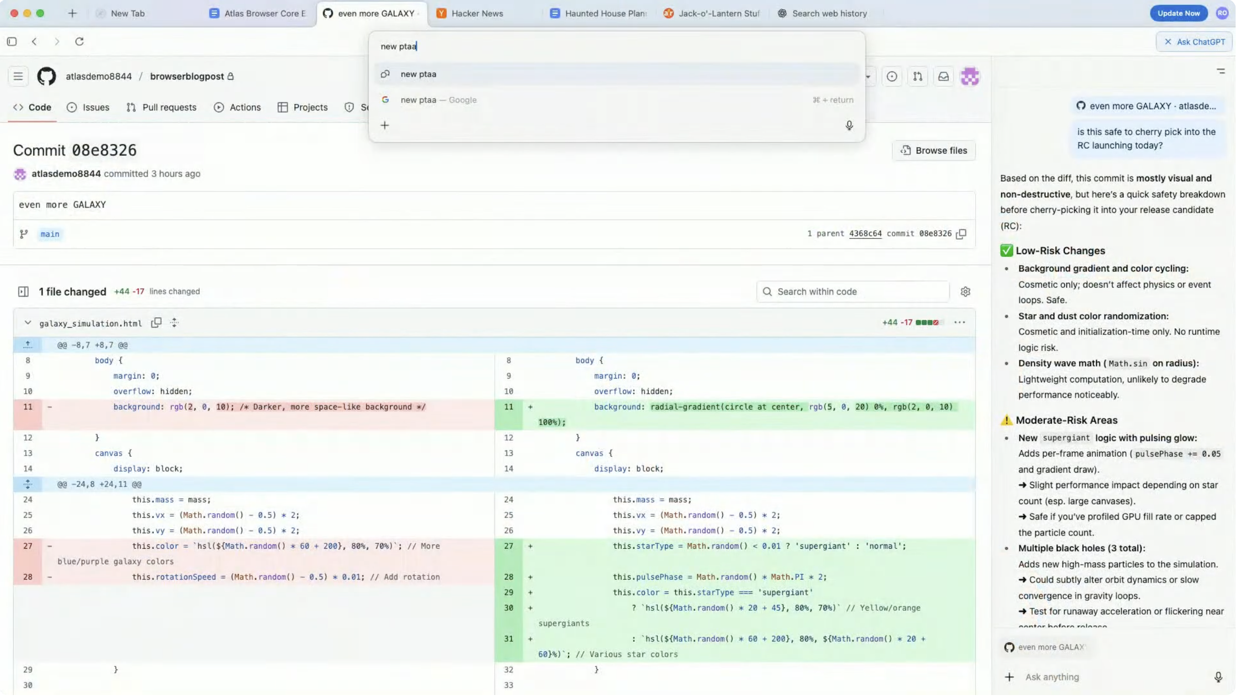 实测 Atlas:OpenAI 的浏览器,由 Chrome 骨干开发