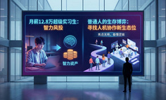 月薪12.8万的超级实习生背后：一场关于智力资产的暴力重估与普通人的生存博弈