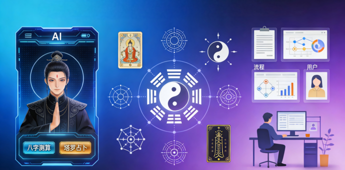 老板让我设计“AI算命”：赛博玄学的尽头，是产品经理的底层逻辑