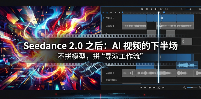 Seedance2.0 之后：AI 视频不再拼模型，而是拼“导演工作流”