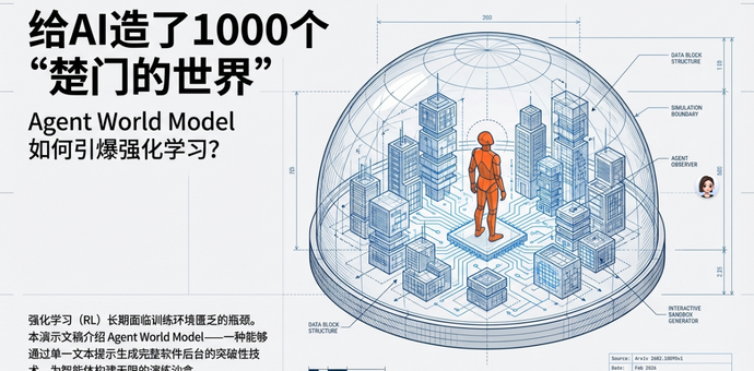 给AI造了1000个“楚门的世界”！Agent World Model如何引爆强化学习？