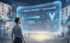 叮！恭喜宿主已绑定最强🦞OpenClaw系统