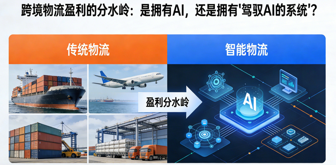 2026年，跨境物流盈利的分水岭：是拥有AI，还是拥有“驾驭AI的系统”？