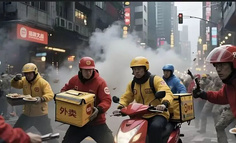 外卖大战一周年复盘：烧掉千亿，“血亏”赚“生态”