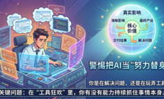 AI时代，最稀缺的不是工具，而是对“事情本身”的判断