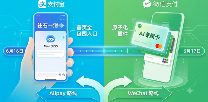 支付宝“阿宝”内测48小时，微信出AI卡：支付AI化的三条不可逾越之墙