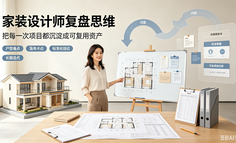 家装设计师复盘思维：为什么越做越稳的设计师，都在做项目闭环沉淀