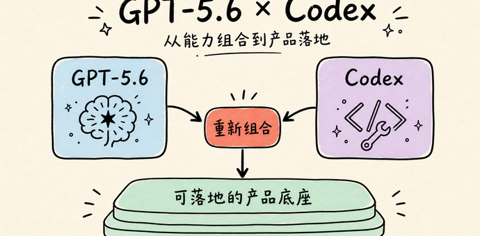 OpenAI 这次把 GPT-5.6 和 Codex 重新组合成一个可落地的产品底座