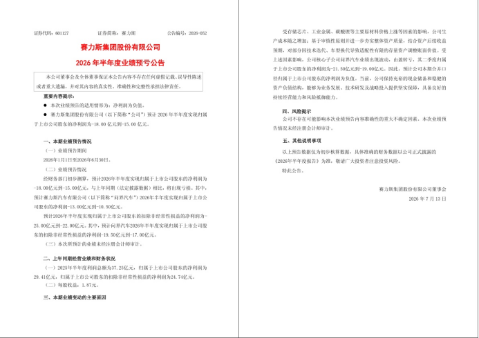 赛力斯的“利润阵痛”，张兴海的“战略定力”