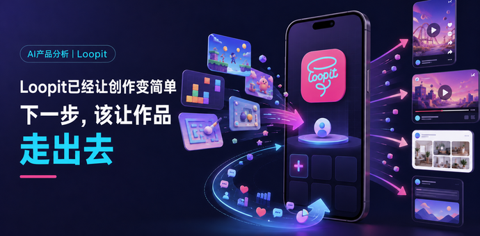 Loopit已经让创作变简单， 下一步该让作品走出去