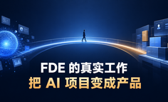 我对 FDE 的判断：它不是驻场写 Prompt，而是把 AI 项目变成产品