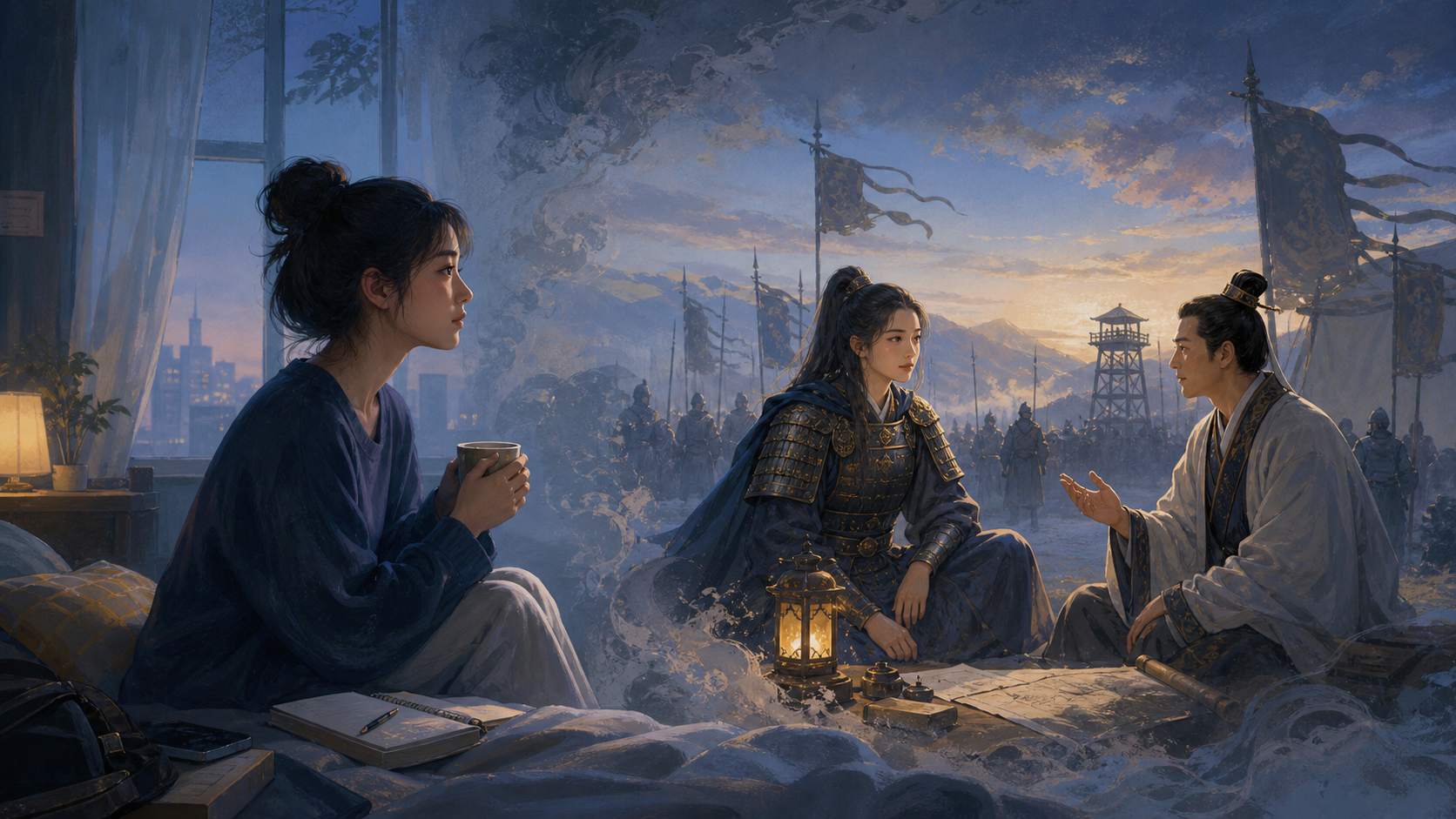 她们把聊天框过成了另一个世界