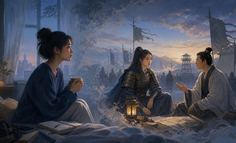 她们把聊天框过成了另一个世界
