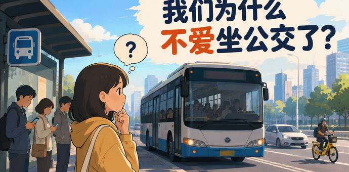 为什么我们越来越不爱坐公交了？