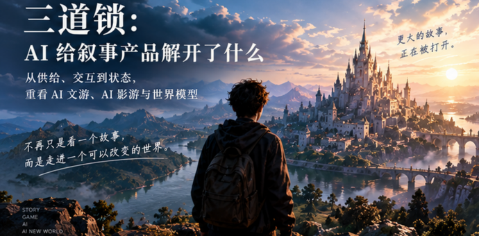 三道锁：AI 给叙事产品解开了什么