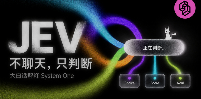 万字大白话解释大火的“JEV”模型是啥，相比传统LLM区别在哪？（内含对应产品演示和小型评测）