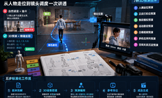 减少AI视频抽卡的7种3D预演技术，从人物走位到镜头调度一次讲透