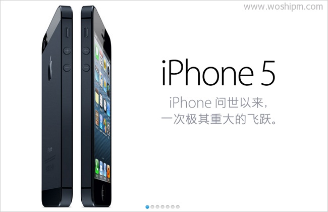 Apple-iPhone-5-更薄，更轻，更快，更好的-iPhone。