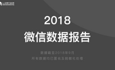 “2018微信数据报告”背后究竟藏着哪些不为人知的秘密？