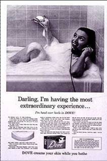 多芬肥皂广告