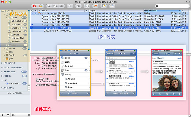 Transform Mail from Mac to iPhone