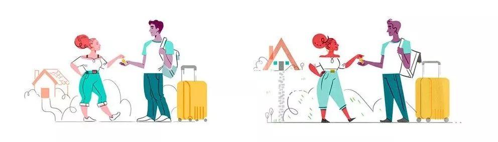 Airbnb | 创建更具包容性的视觉识别插图指南