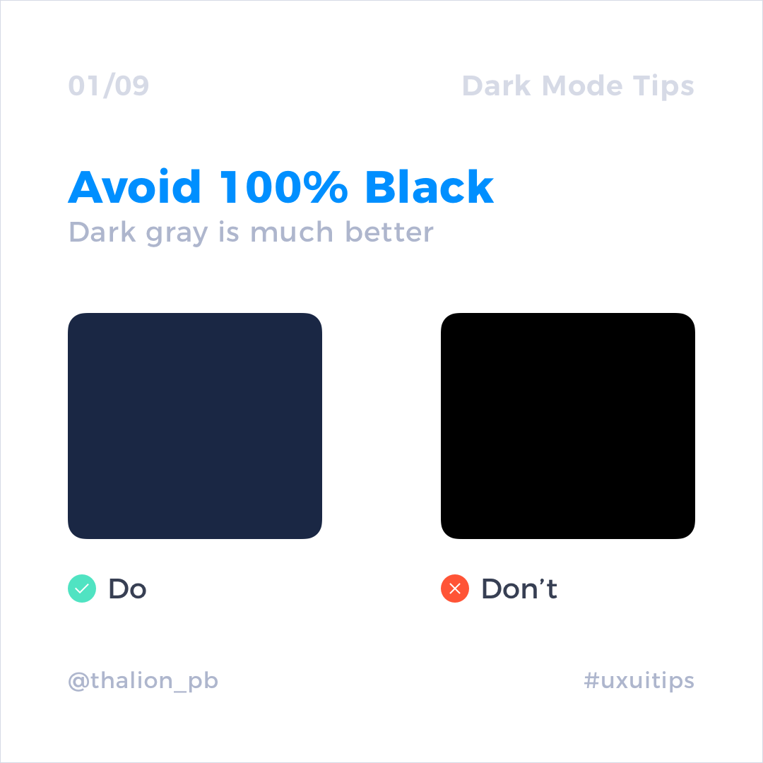 教你巧用UI设计中的暗黑模式– Dark Mode