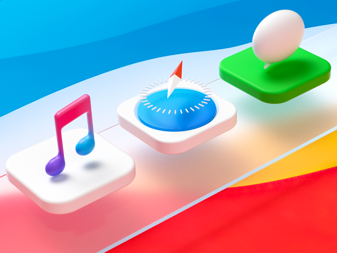 苹果 macOS Big Sur 系统对于新拟态风格的探索