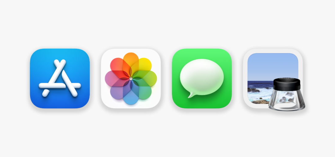 苹果 macOS Big Sur 系统对于新拟态风格的探索