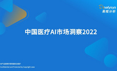 2022年中国医疗AI市场洞察