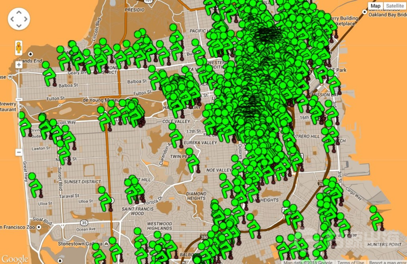 谷歌地图正在被“抛弃”，但创业者们却用地图玩出了花