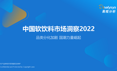 2022年中国软饮料市场洞察