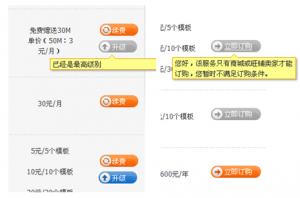 新版訂購列表操作欄