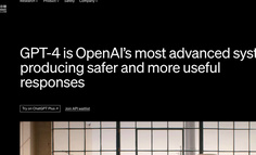 GPT-4，OpenAI的断崖式领先，人类的专属技能不多了