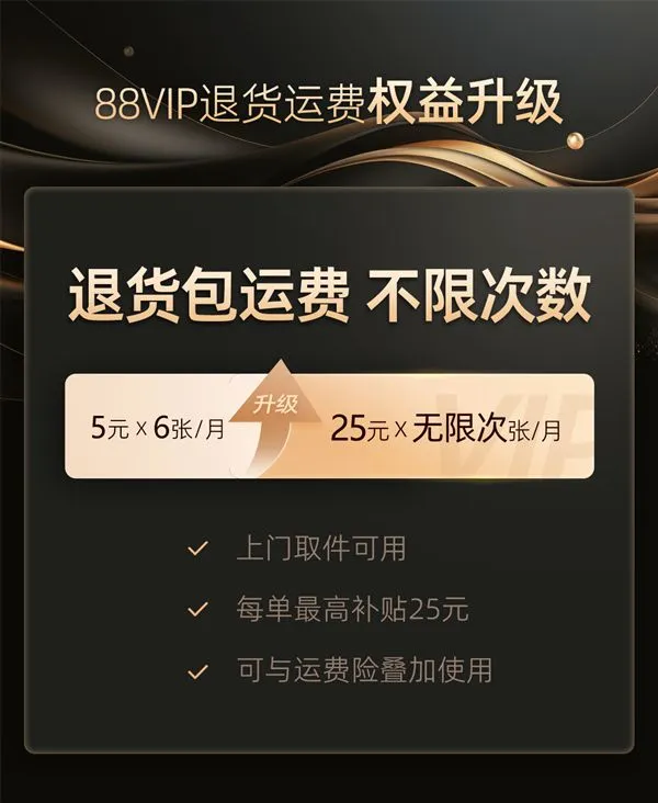 淘宝赔钱也要做大的88VIP会员，对商家意味着什么