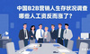 2025中国B2B营销人生存状况调查总结，你最关心的问题都在这里了！