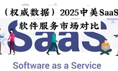 （權(quán)威數(shù)據(jù)）2025年8月中美SaaS行業(yè)規(guī)模、增速和未來發(fā)展預(yù)測(cè)對(duì)比
