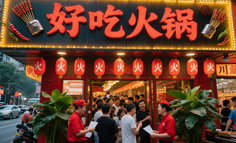 幽靈外賣店，用AI門頭照撐門面