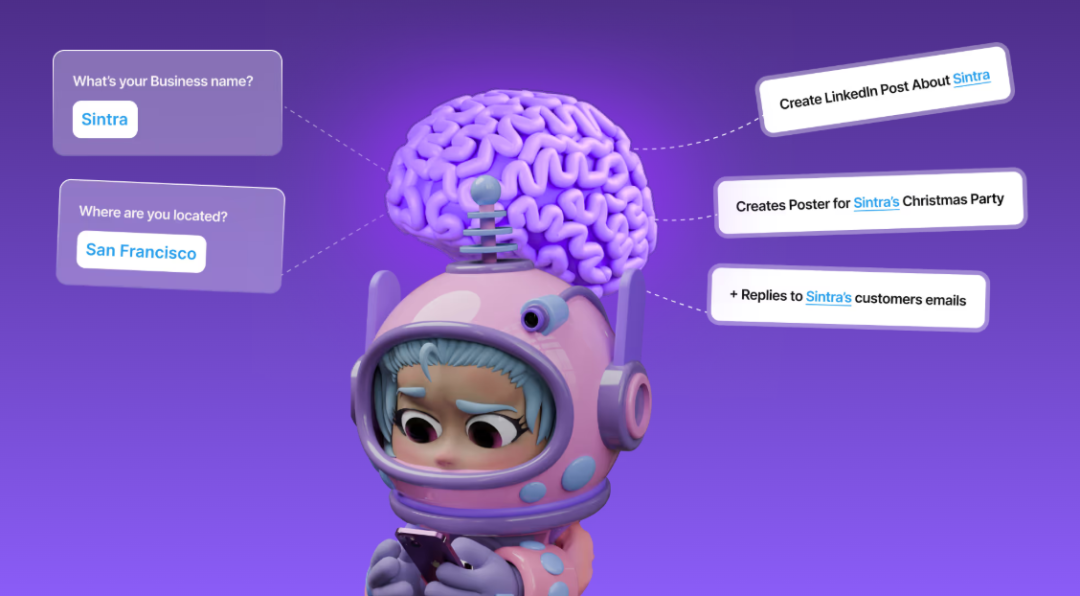 Sintra AI:你的 12 个 AI 员工真的可以帮你干活了!